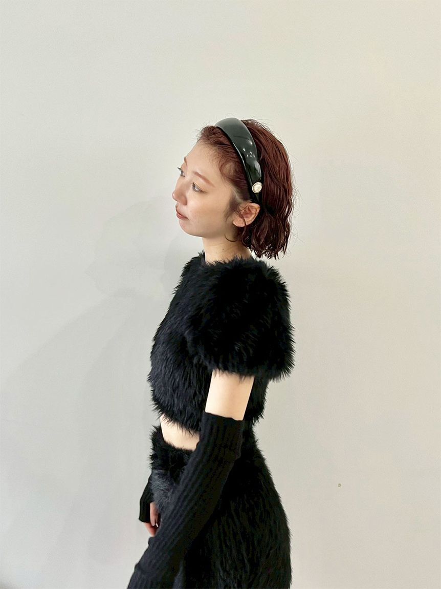 LILY BROWN「ヴィンテージモチーフカチューシャ」|ヘアバンド|