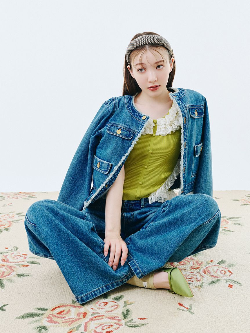 LILY BROWN「ヴィンテージモチーフカチューシャ」|ヘアバンド|