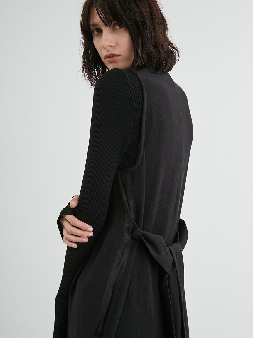 styling/「【セットアップ対応】バックサテンジレワンピース」|ワンピース|