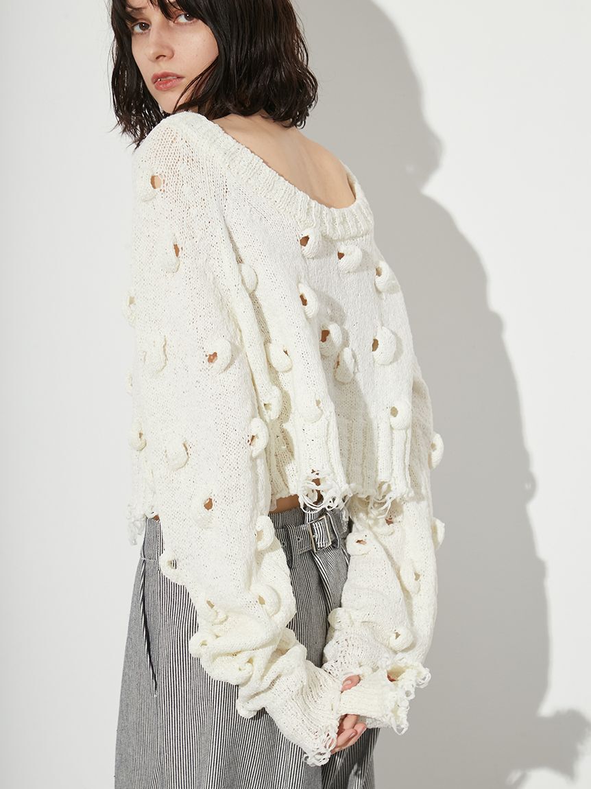 styling/「ポップコーン2WAYニット」|ニット・セーター|