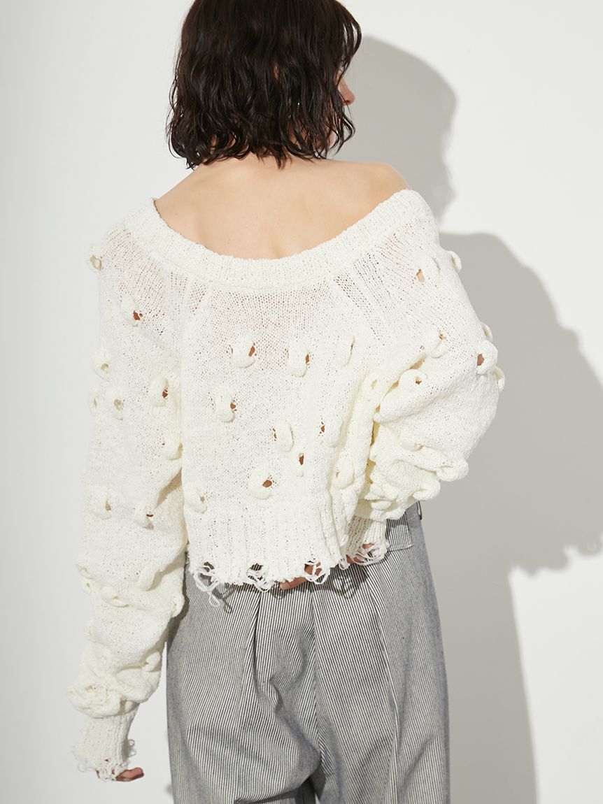 styling/「ポップコーン2WAYニット」|ニット・セーター|