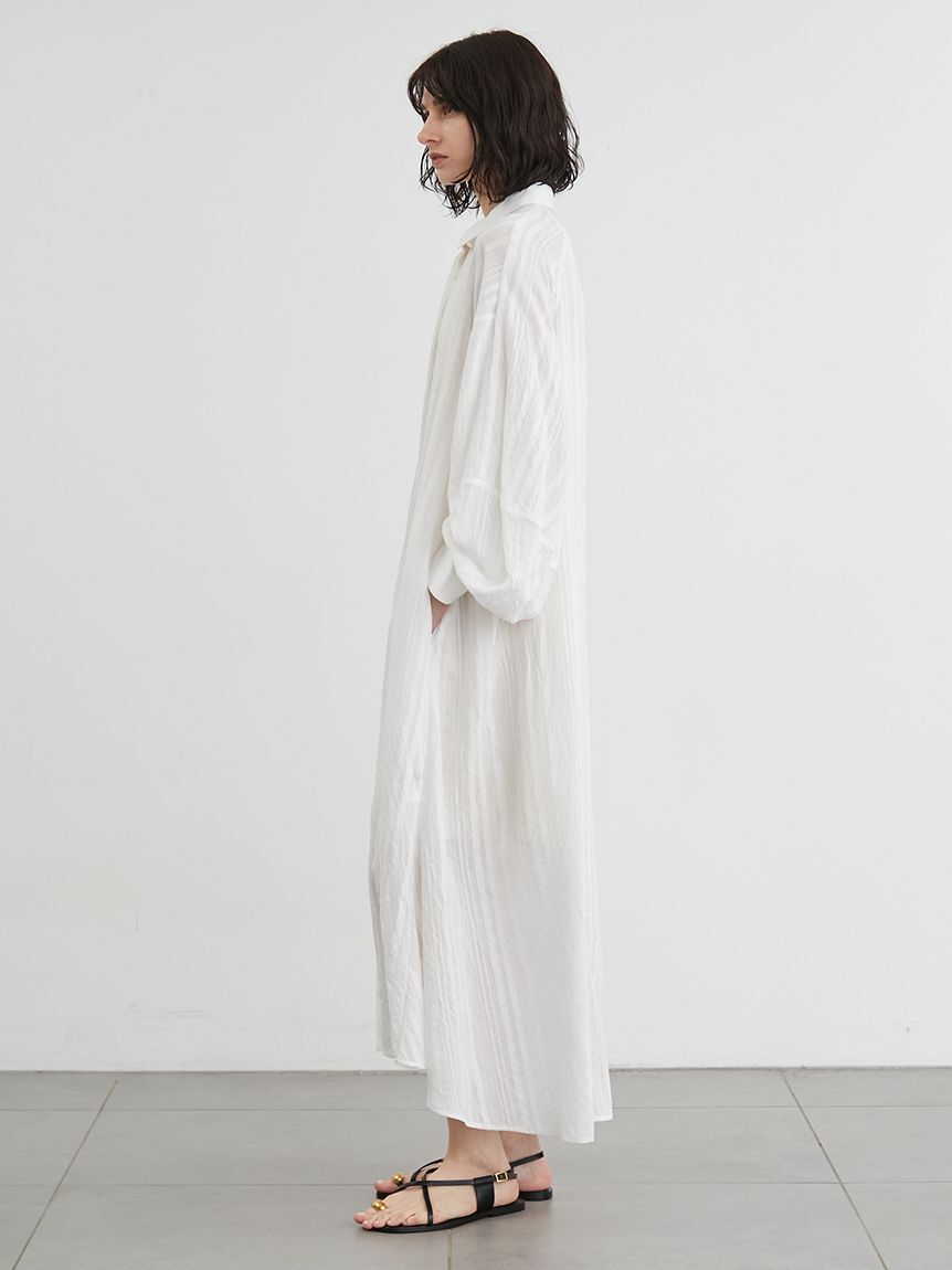 styling/「ジャガードシャツワンピース」|ワンピース|