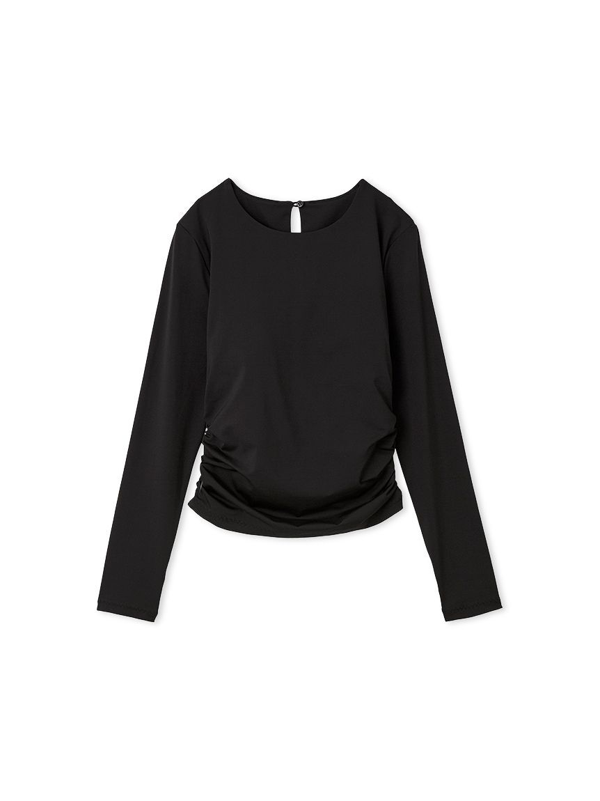 styling/「【S/S(エスバイエス)】カップ付きプルーオーバー＜ウォッシャブル・UV＞」|プルオーバー|BLK