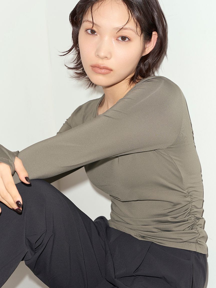 styling/「【S/S(エスバイエス)】カップ付きプルーオーバー＜ウォッシャブル・UV＞」|プルオーバー|