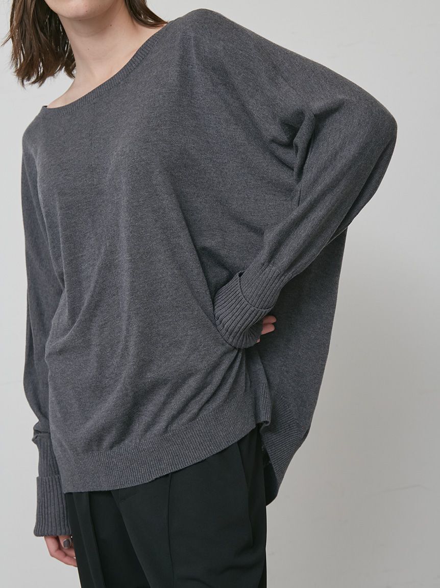 styling/「ドルマンスリーブニットトップス」|ニット・セーター|GRY