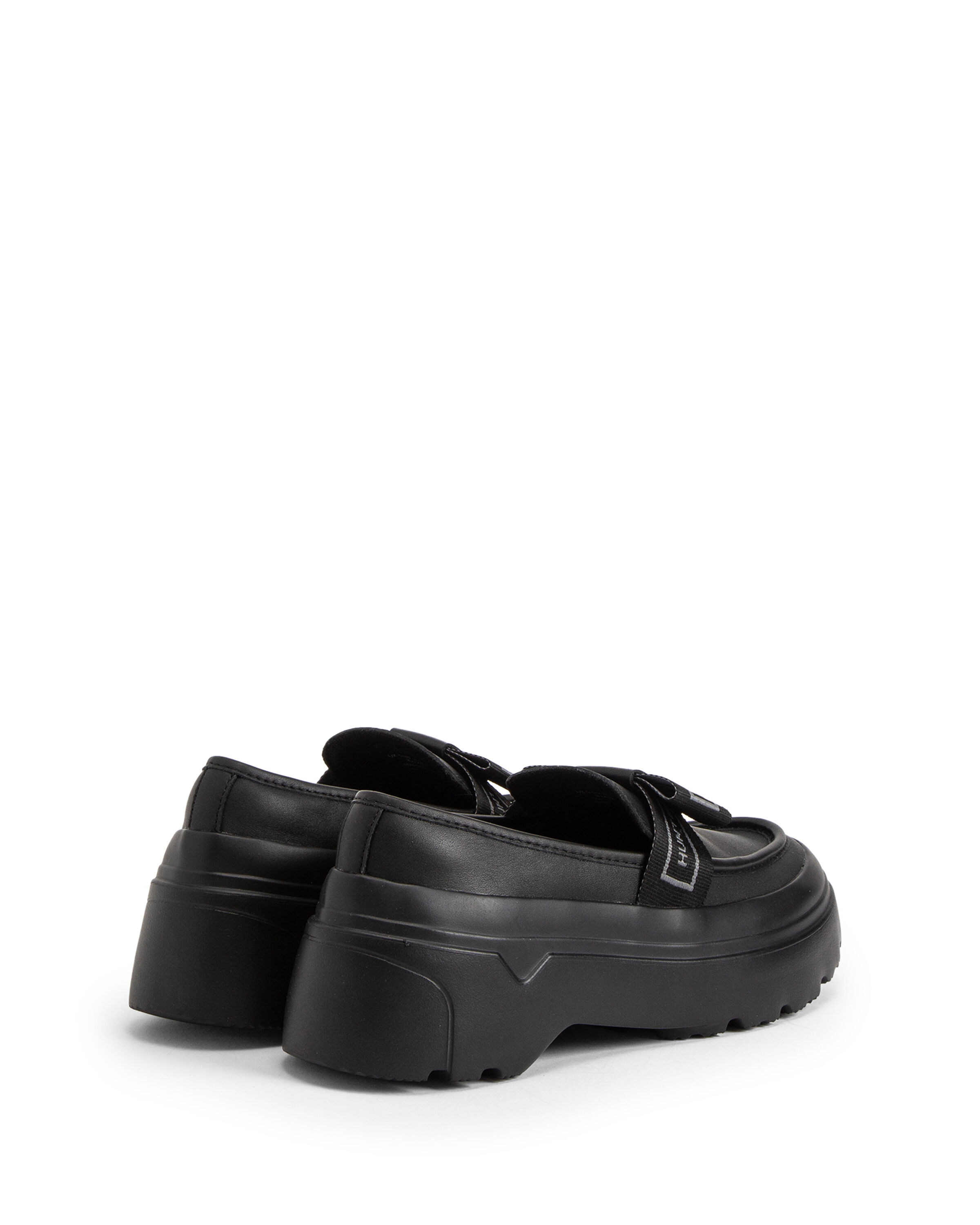 HUNTER「リファインド エクスプローラー フラットフォーム ボウ ローファー」|ローファー|