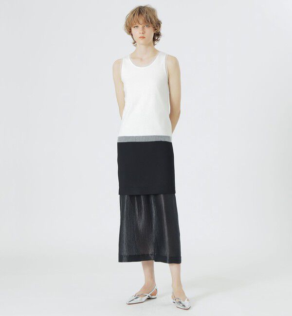  「ラメチュールタンクトップ」|Tシャツ・カットソー|