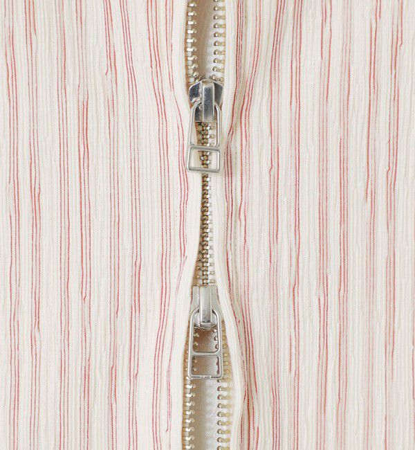  「ペタルムヨーリューストライプジップアップシャツ」|シャツ・ブラウス|