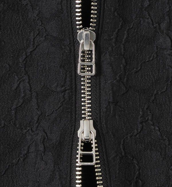  「フクレジャカードジップショートスリーブ」|シャツ・ブラウス|