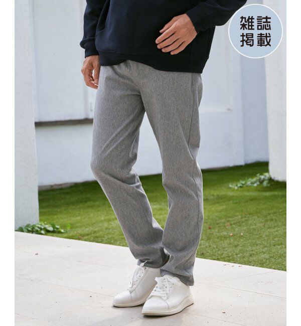 ikka「【雑誌MonoMax4月号掲載】GOKU楽パンツ EASY STRETCH 5ポケット」|その他|グレー