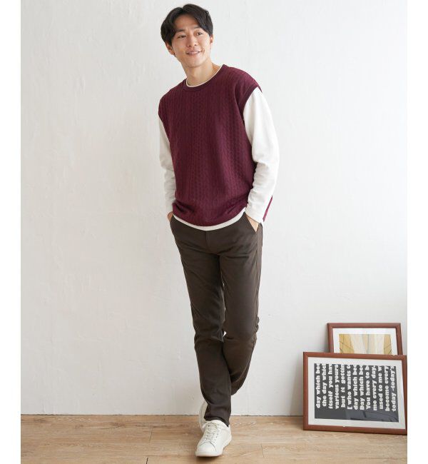 ikka「【雑誌MonoMax4月号掲載】GOKU楽パンツ EASY STRETCH 5ポケット」|その他|