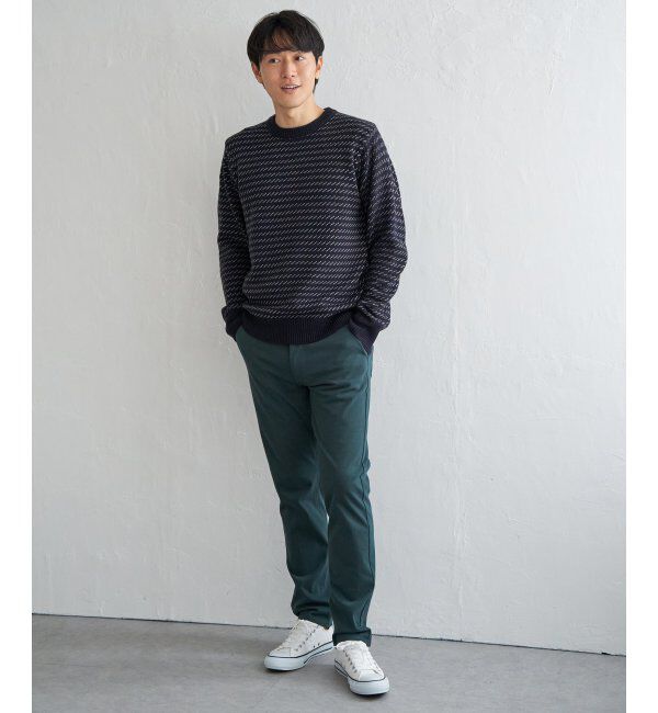 ikka「【接触温感】GOKU楽パンツ EASY STRETCH 起毛5ポケット」|その他|