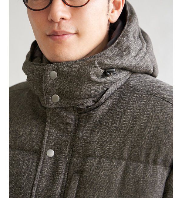 ikka「sorona(R)ツイードライクブルゾン」|ブルゾン・スタジャン|