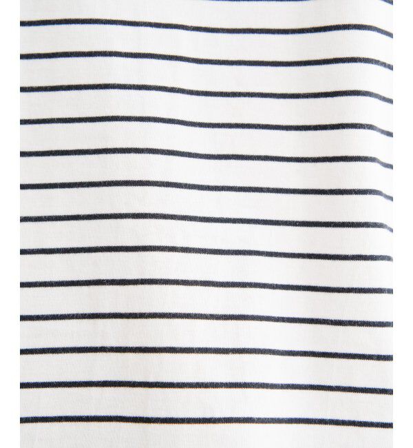 ikka「コットンUSA裾ラウンドロンT」|Tシャツ・カットソー|