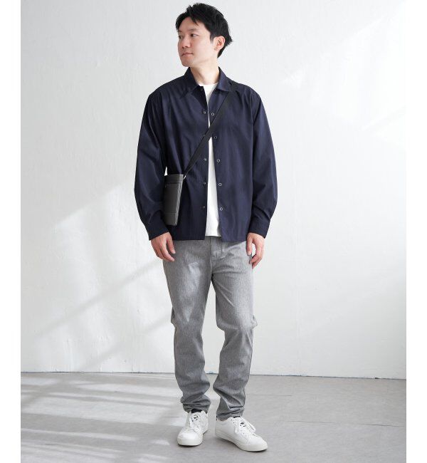 ikka「イージケアサッカースナップシャウター」|ブルゾン・スタジャン|