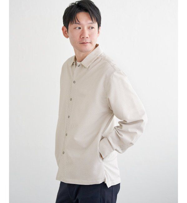 ikka「イージケアサッカースナップシャウター」|ブルゾン・スタジャン|