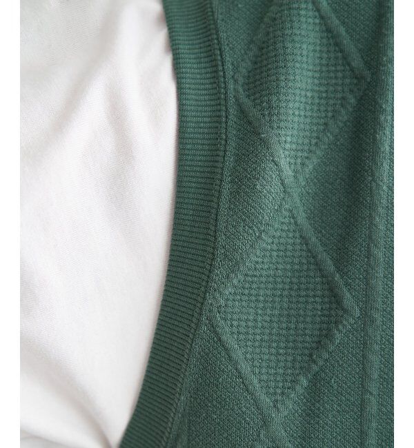 ikka「フクレジャカードフェイクベストTシャツ」|Tシャツ・カットソー|