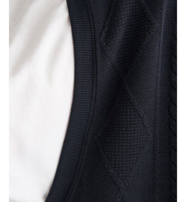 ikka「フクレジャカードフェイクベストTシャツ」|Tシャツ・カットソー|