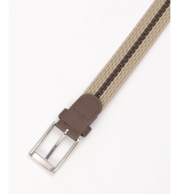 ikka「ストレッチゴムメッシュベルト」|ダウンベスト・ベスト|