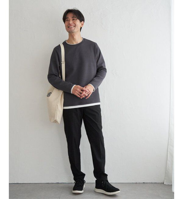 ikka「GOKU楽パンツ EASY STRETCH テーパード」|その他|