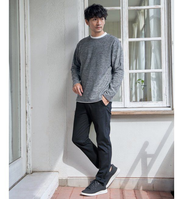 ikka「GOKU楽パンツ EASY STRETCH 起毛チェック5P」|その他|