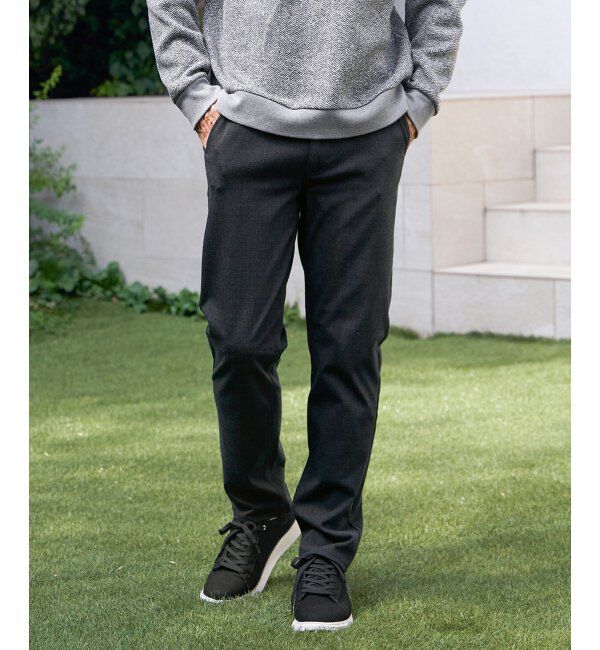 ikka「GOKU楽パンツ EASY STRETCH 起毛チェック5P」|その他|