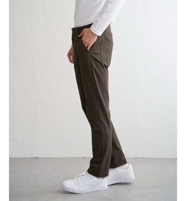 ikka「GOKU楽パンツ EASY STRETCH 起毛チェック5P」|その他|