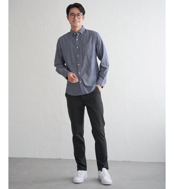 ikka「GOKU楽パンツ EASY STRETCH 起毛チェック5P」|その他|