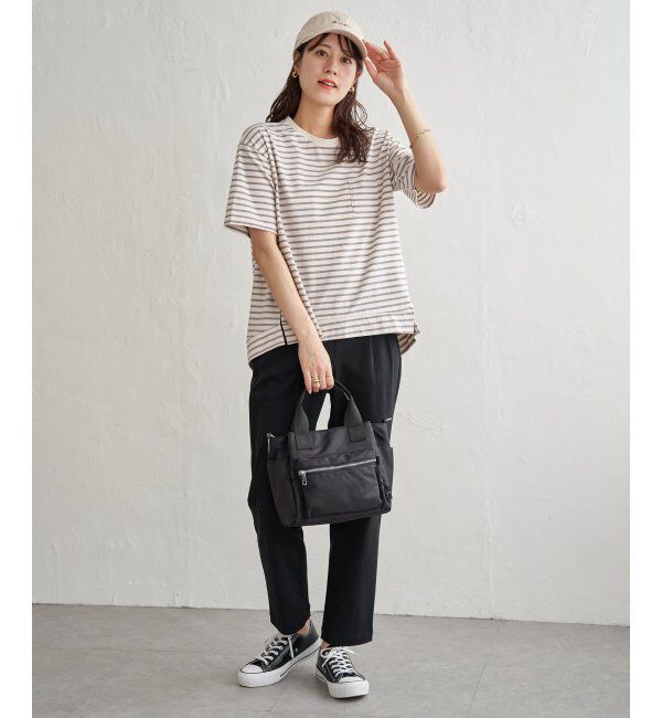 ikka「冷感コットン半袖ポケットTシャツ」|Tシャツ・カットソー|