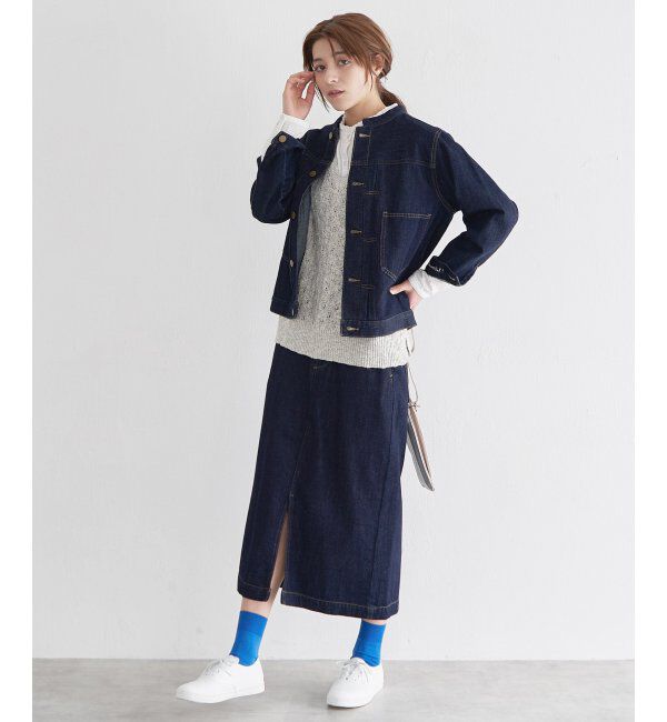 Lbc with Life「MIXヤーン透かし編み2WAYベスト」|ニット・セーター|