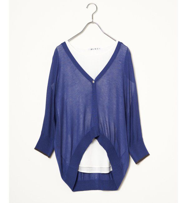 Lbc with Life「カーデノースリブラウスセット」|ニット・セーター|