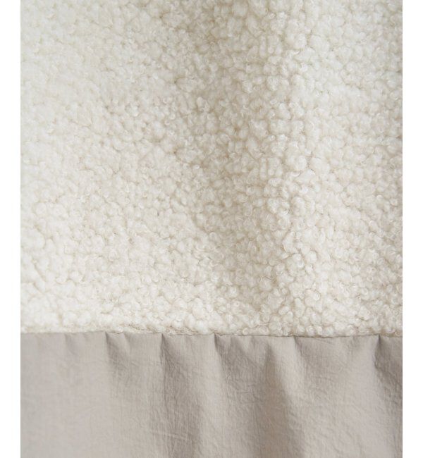 Lbc with Life「ボアナイロンフードミドルアウター」|その他|