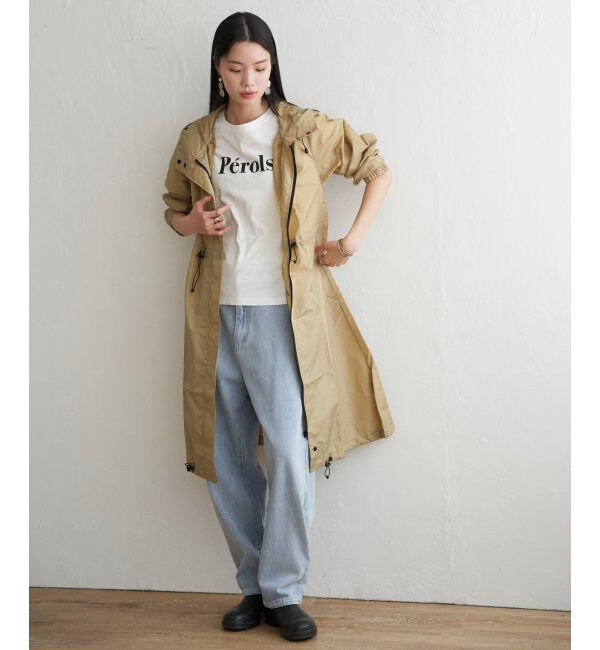 Lbc with Life「【撥水】Wpc. ロングモッズ レインコート」|傘|