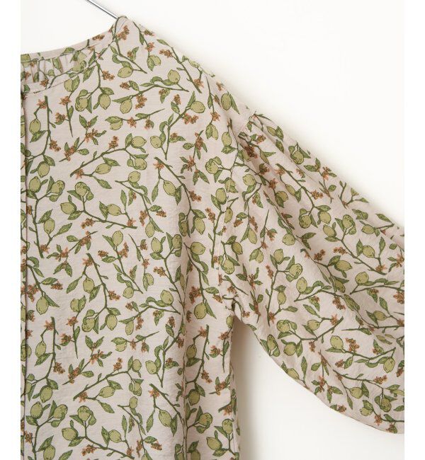 Lbc with Life「ボタニカルプリント2WAYブラウス」|シャツ・ブラウス|