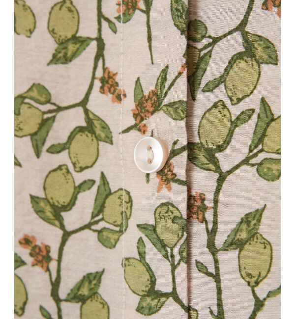 Lbc with Life「ボタニカルプリント2WAYブラウス」|シャツ・ブラウス|