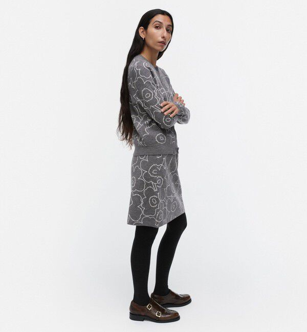 Marimekko「Vapaus Piirto Unikko ニットスカート」|スカート|