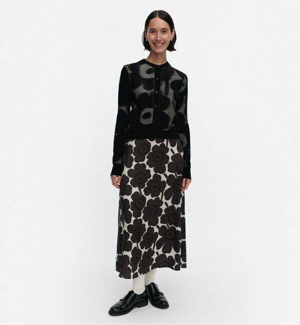 Marimekko「Innoittaa Unikko ニットカーディガン」|ニット・セーター|