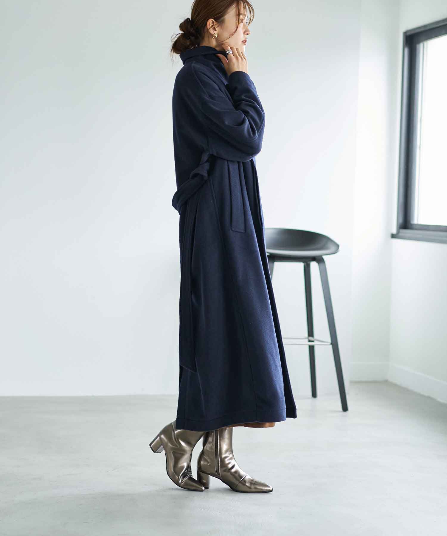 STYLE DELI「【LUXE】ロングレングスウールコート」|ステンカラーコート|