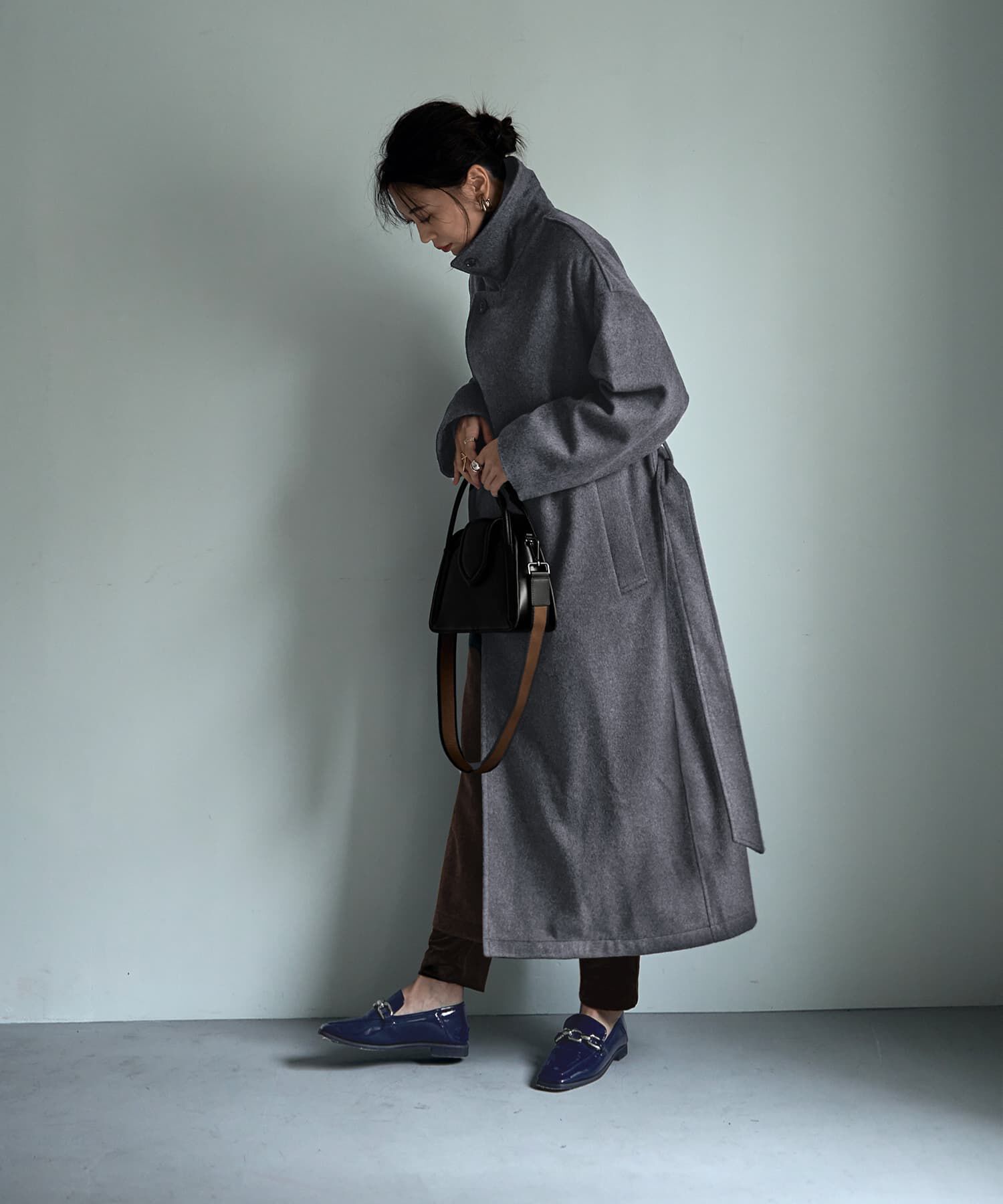 STYLE DELI「【LUXE】ロングレングスウールコート」|ステンカラーコート|