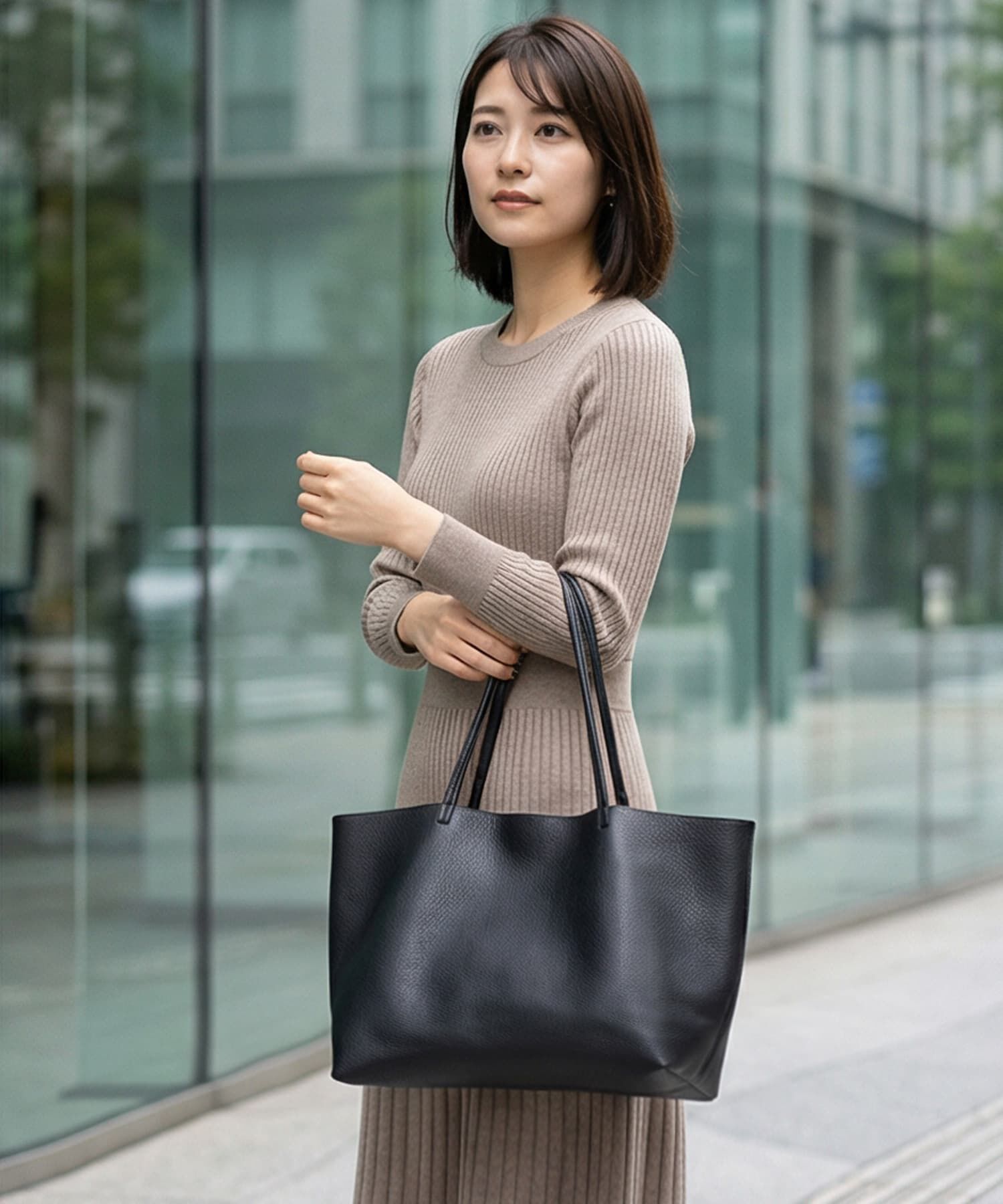 STYLE DELI「【DELI by】マチありA4シンプルトートバッグ」|トートバッグ|