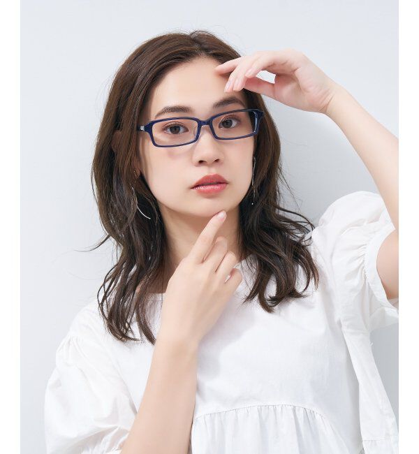  「スクエア型 メガネ｜ユニセックス 上質感のあるフレーム  レンズ交換券付」|メガネ|