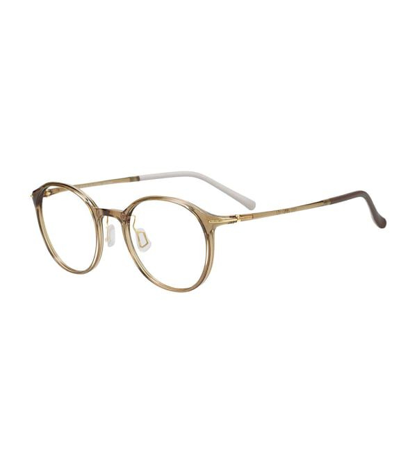  「ボストン型 メガネ｜中顔面短縮みえメガネ 軽量 大人可愛い おうちメガネ 伊達メガネ レンズ交換券付」|メガネ|