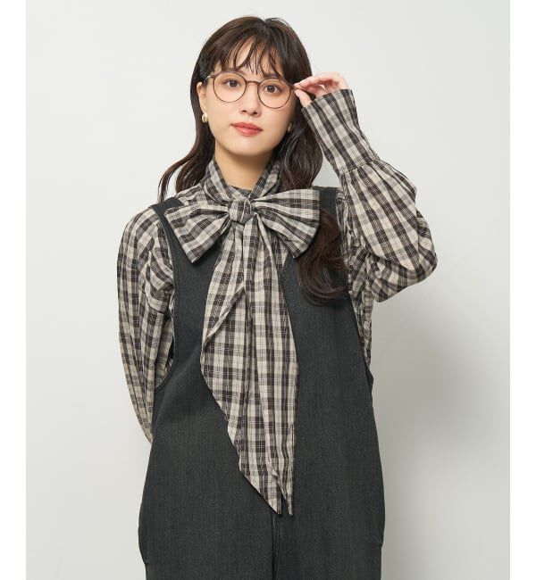  「ボストン型 メガネ｜中顔面短縮みえメガネ 軽量 大人可愛い おうちメガネ 伊達メガネ レンズ交換券付」|メガネ|