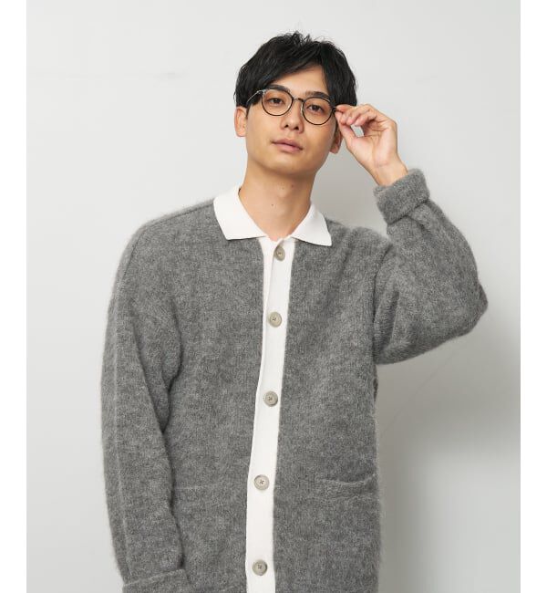  「ボストン型 メガネ｜中顔面短縮みえメガネ 軽量 大人可愛い おうちメガネ 伊達メガネ レンズ交換券付」|メガネ|