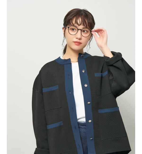  「ボストン型 メガネ｜中顔面短縮みえメガネ 軽量 大人可愛い おうちメガネ 伊達メガネ レンズ交換券付」|メガネ|