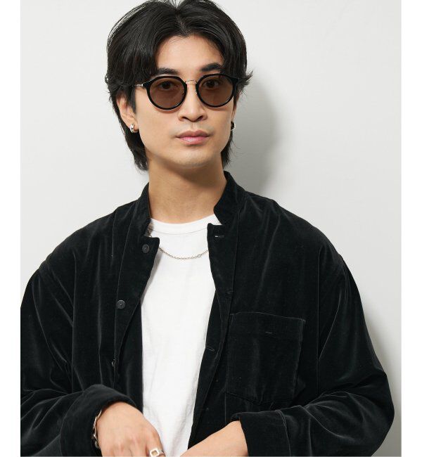  「【LOVE BY e.m.コラボ】【WEB限定】&ldquo;culet&rdquo;｜クラウンパント型サングラス｜Zoff｜LOVE BY e.m.」|サングラス|