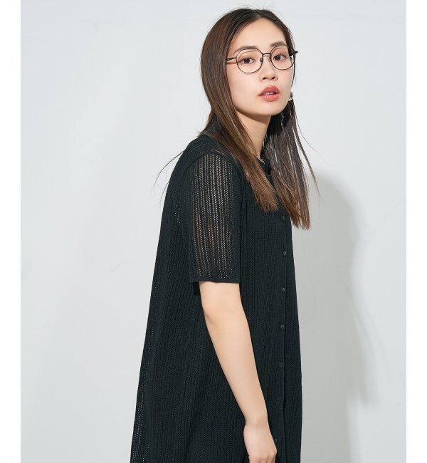  「ウエリントン型メガネ｜読書 レディース 女性用 大人可愛い 大理石｜Zoff｜CHIC レンズ交換券付」|メガネ|