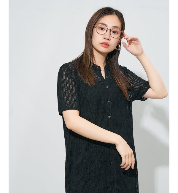  「ウエリントン型メガネ｜読書 レディース 女性用 大人可愛い 大理石｜Zoff｜CHIC レンズ交換券付」|メガネ|