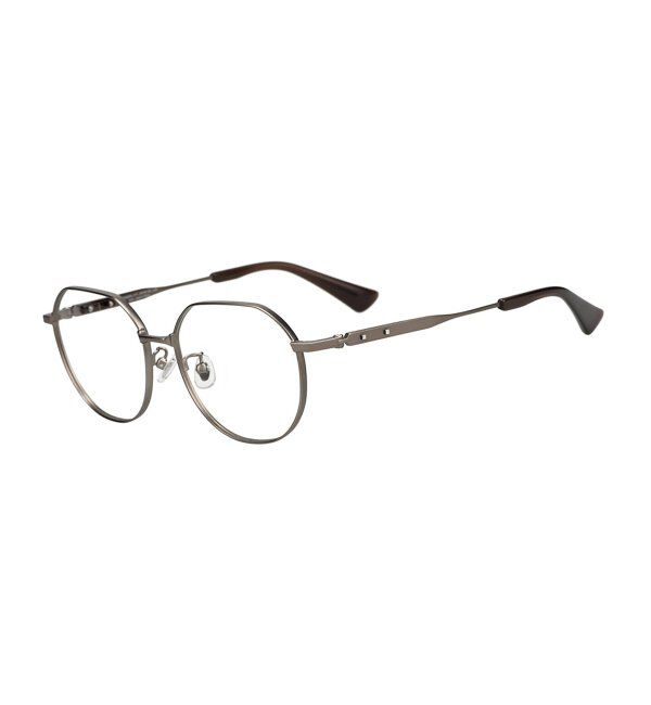  「ウエリントン型メガネ｜読書 レディース 女性用 大人可愛い 大理石｜Zoff｜CHIC レンズ交換券付」|メガネ|