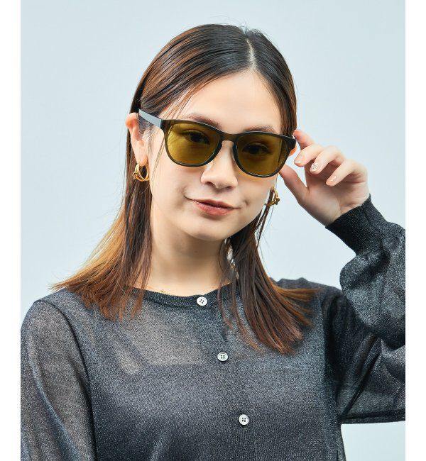  「Zoff｜FISHING サングラス (偏光機能搭載) 【CLAP CLICK構造】   紫外線対策」|サングラス|オリーブ